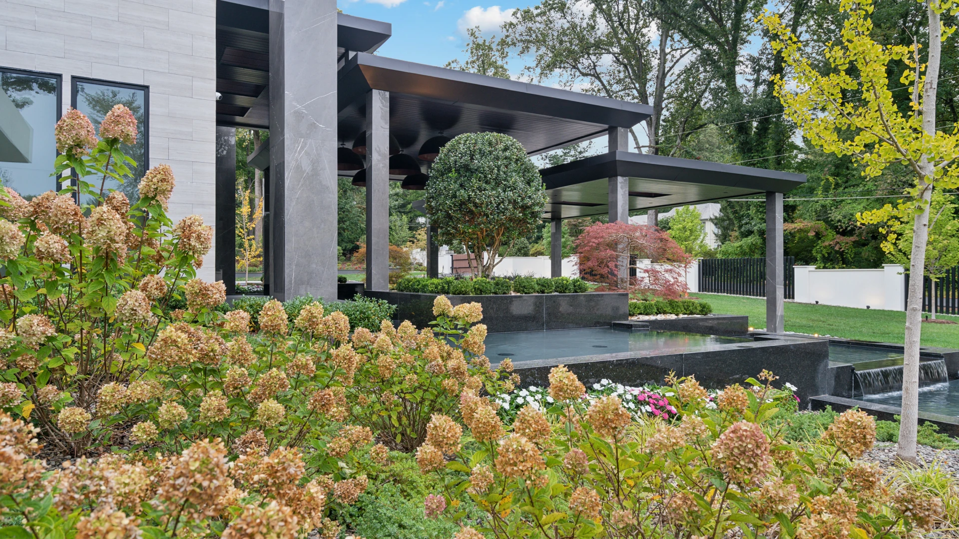 Landscape Water Feature Build in Mclean VA