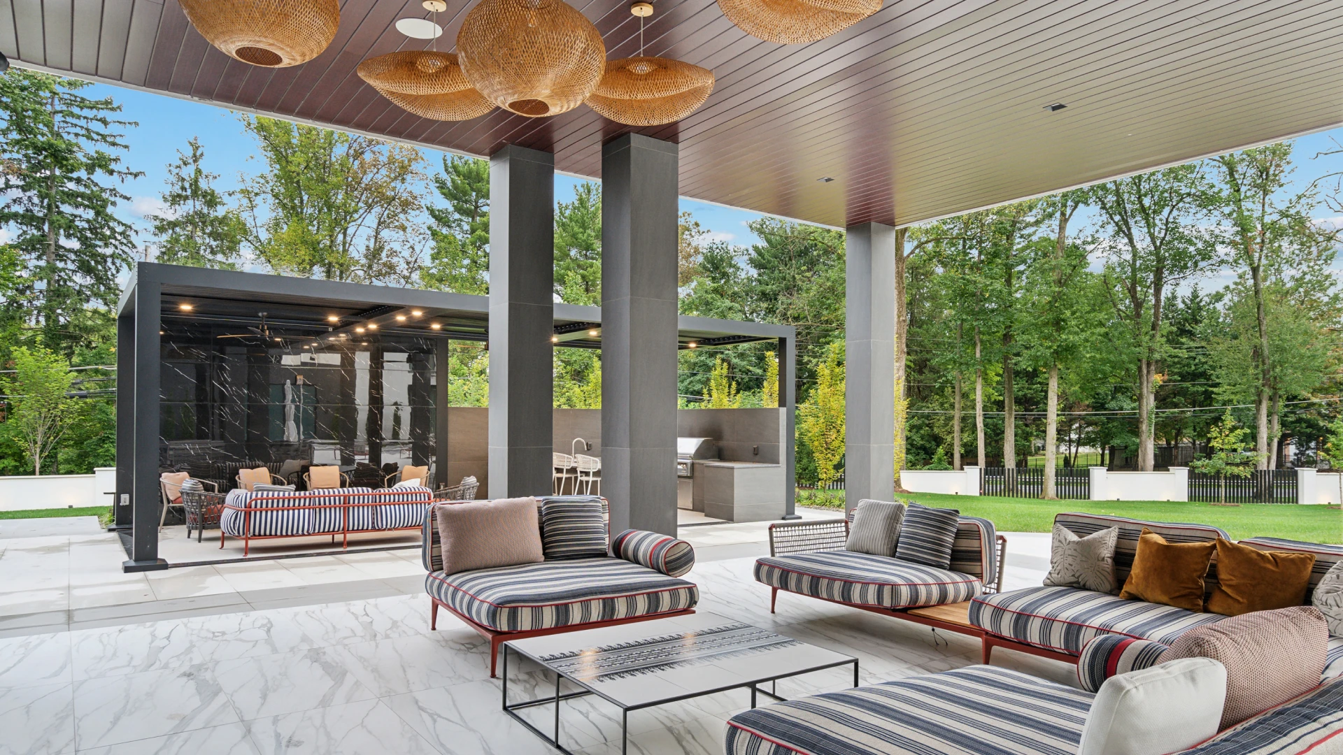 Outdoor Landscaping Pergola in Mclean VA