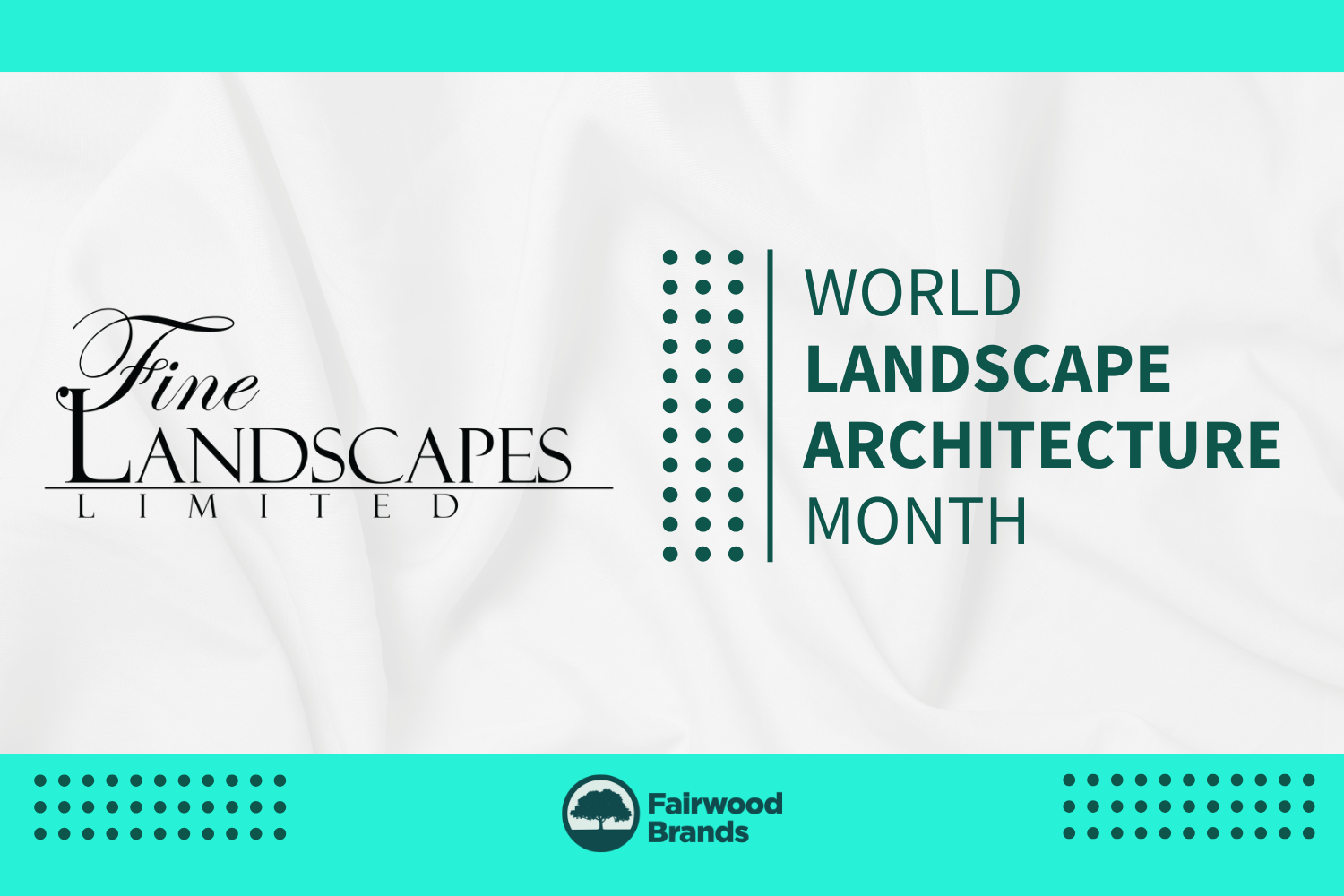 World Landscape Architecture Month Spotlight - Fine Landscapes Design Team